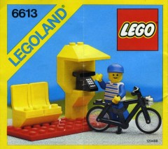 LEGO Town 6613 Telephone Booth