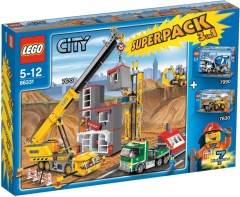 LEGO City 66331 City Super Pack 3 in 1