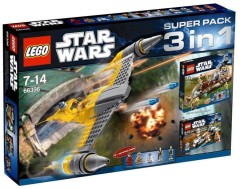 LEGO Star Wars 66396 Star Wars Super Pack 3 in 1