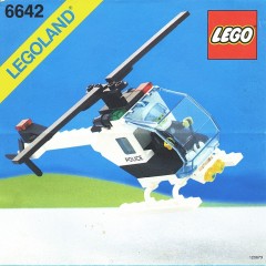 LEGO Town 6642 Police Helicopter