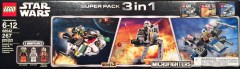 LEGO Звездные Войны (Star Wars) 66542 Microfighters Super Pack 3 in 1