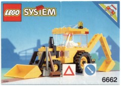 LEGO Town 6662 Backhoe