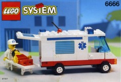 LEGO Town 6666 Ambulance