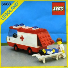 LEGO Town 6688 Ambulance