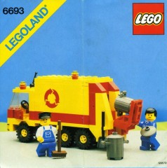 LEGO Town 6693 Refuse Collection Truck