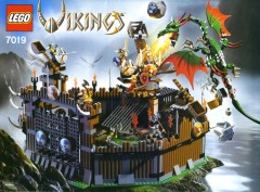 LEGO Vikings 7019 Viking Fortress against the Fafnir Dragon
