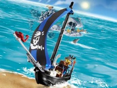 LEGO 4 Juniors 7072 Captain Kragg's Pirate Boat