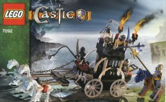 LEGO Castle 7092 Skeletons' Prison Carriage
