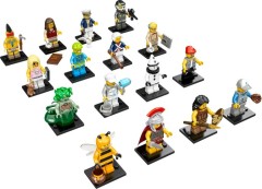 LEGO Collectable Minifigures 71001 LEGO Collectable Minifigures Series 10 - Complete (except Mr. Gold)