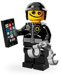 LEGO Collectable Minifigures 71004 Scribble-Face Bad Cop