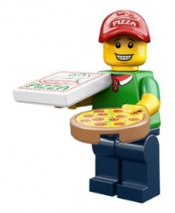 LEGO Collectable Minifigures 71007 Pizza Delivery Man