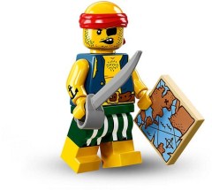 LEGO Collectable Minifigures 71013 Scallywag Pirate