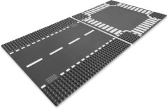 LEGO City 7280 Straight & Crossroad Plates