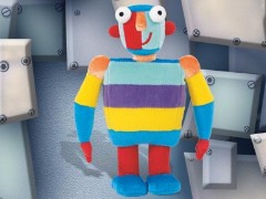 LEGO Мерч (Gear) 7462 Little Robots Stripy Plush Mini