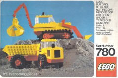 LEGO LEGOLAND 780 Road Construction Set