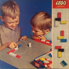 LEGO System 799 Baseplate, Gray