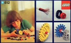 LEGO Universal Building Set 812 Gear Set