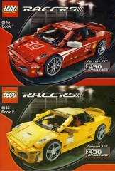 LEGO Racers 8143 Ferrari F430 Challenge 1:17