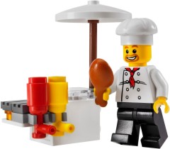 LEGO City 8398 BBQ Stand
