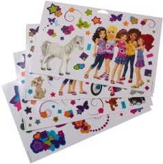 LEGO Gear 851417 LEGO Friends Wall Stickers