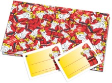 LEGO Gear 851680 Santa Gift Wrap and Tags