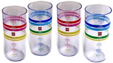 LEGO Gear 851951 Classic Stripes Plastic Tumblers