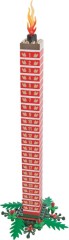 LEGO Gear 852741 LEGO Holiday Countdown Candle