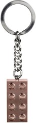 LEGO Gear 853793 2x4 Rose Gold Keyring