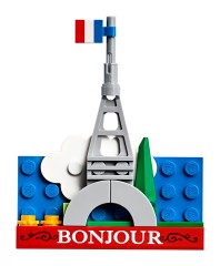 LEGO Gear 854011 Eiffel Tower Magnet