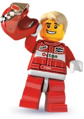 LEGO Collectable Minifigures 8803 Race Car Driver