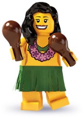 LEGO Collectable Minifigures 8803 Hula Dancer