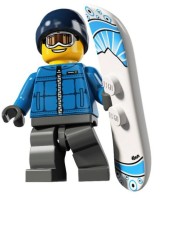 LEGO Collectable Minifigures 8805 Snowboarder Guy