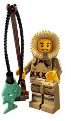 LEGO Collectable Minifigures 8805 Ice Fisherman