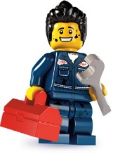 LEGO Collectable Minifigures 8827 Mechanic