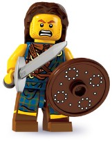 LEGO Collectable Minifigures 8827 Highland Battler