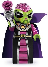 LEGO Collectable Minifigures 8833 Alien Villainess