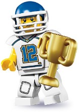 LEGO Collectable Minifigures 8833 Football Player