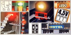 LEGO System 995 Lighting Bricks with Color Filters
