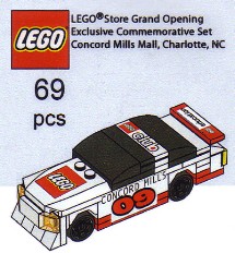 LEGO Рекламный (Promotional) CONCORD {Nascar}