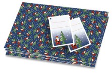 LEGO Gear GW563 LEGO Holiday Minifigure Gift Wrap & Tags