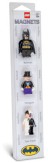 LEGO Gear M780 Batman Minifigure Magnet Set