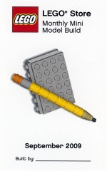 LEGO Promotional MMMB013 Book and Pencil