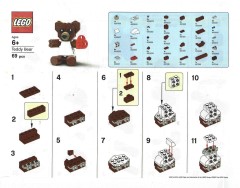 LEGO Seasonal TEDDY Valentine's Bear